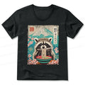 Kyoto-Lion Please Give Raccoon A Discount V-Neck Classic T-Shirt