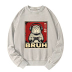 Kyoto-Lion Funny Capybara Playing Games Washed Sweatshirt
