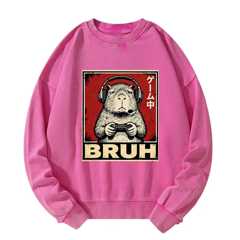 Capybara Sweatshirt Trending Gift Idea