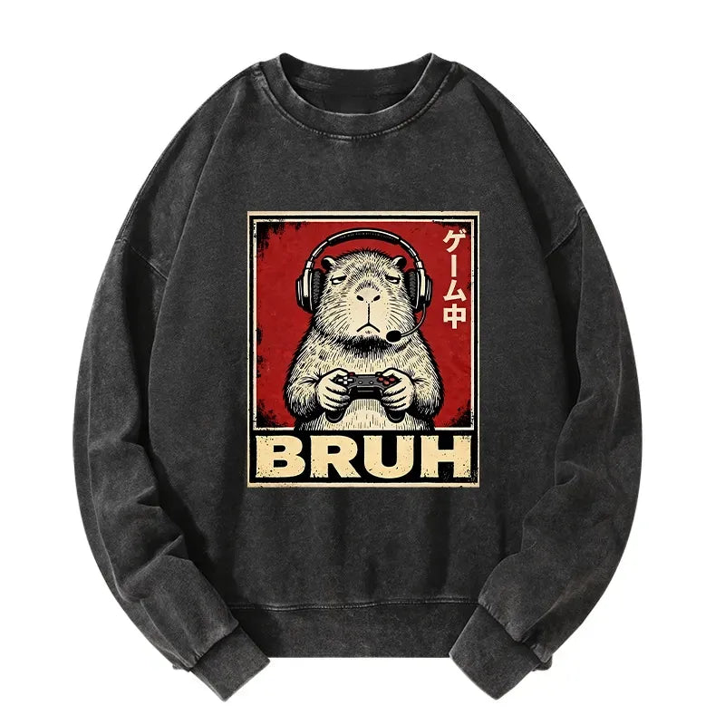 Capybara Sweatshirt Trending Gift Idea