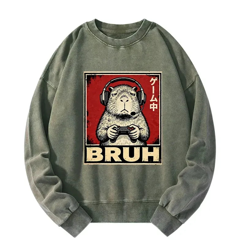 Capybara Sweatshirt Trending Gift Idea