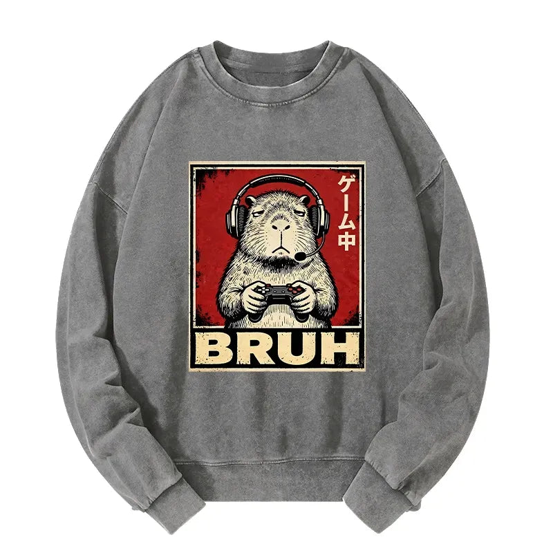 Capybara Sweatshirt Trending Gift Idea