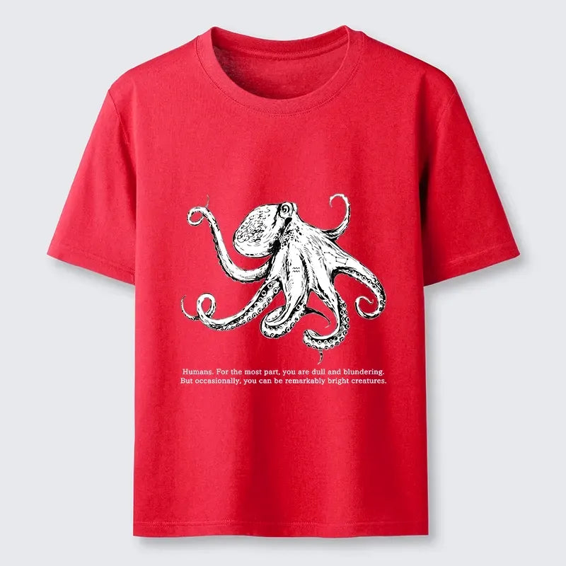 Vintage Octopus T-Shirt for Gift Idea