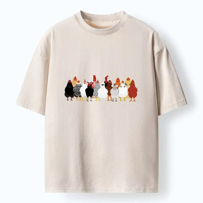 kyoto lion funny chicken t-shirt for gift