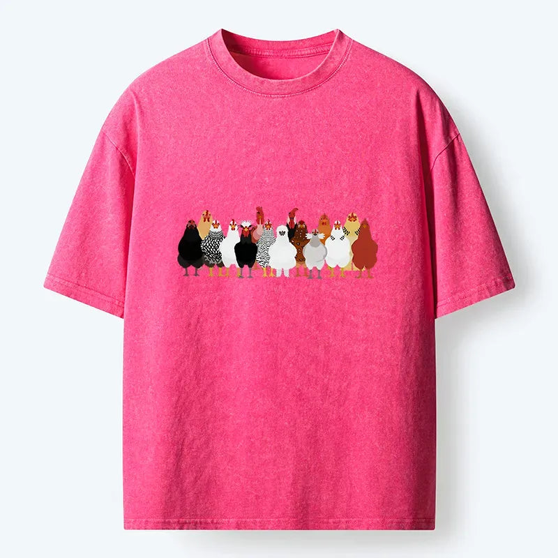 kyoto lion funny chicken t-shirt for gift