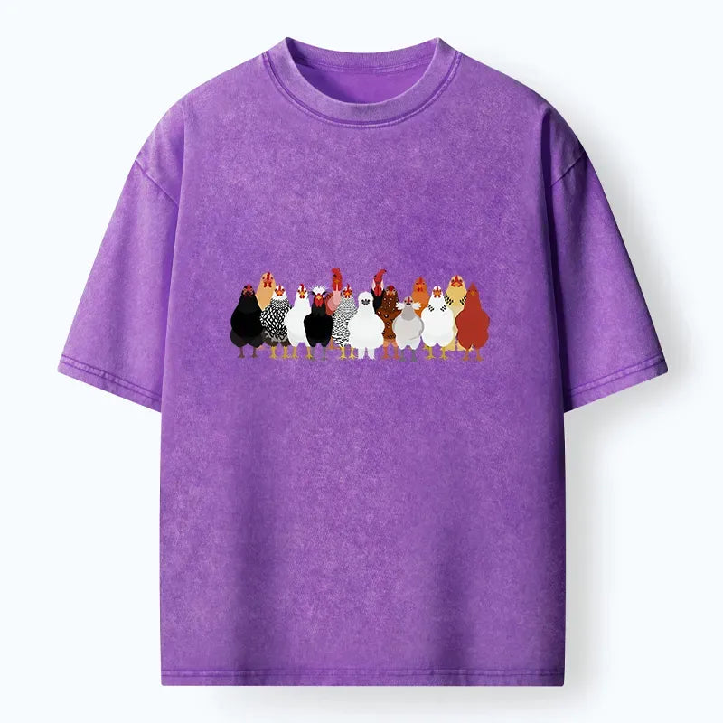 kyoto lion funny chicken t-shirt for gift