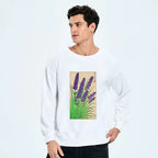 Kyoto Lion Lavender Unisex Sweatshirt