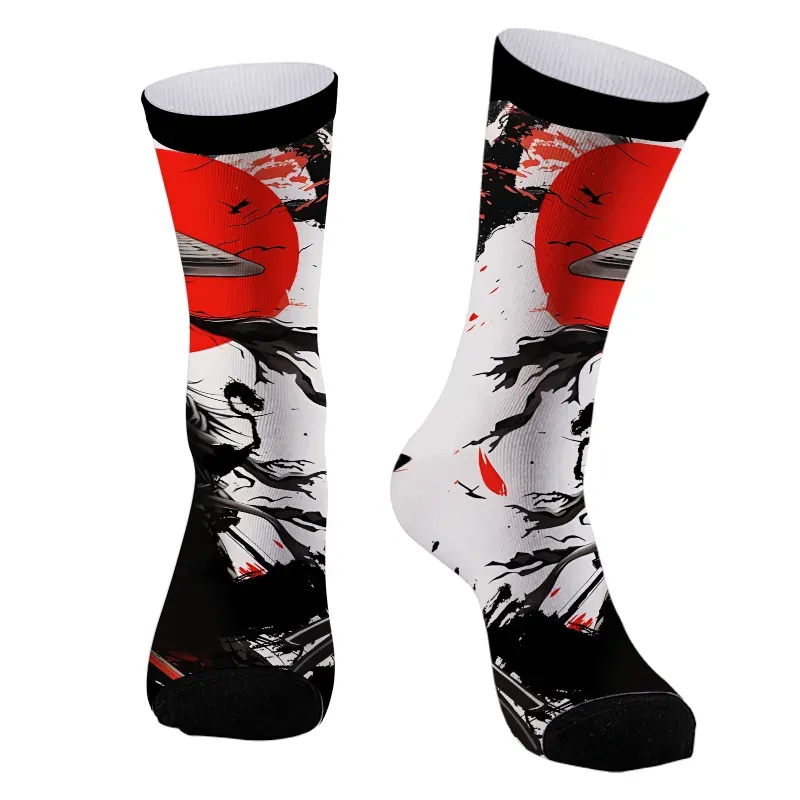 Samurai Spirit Socks Gift for Japan Lovers