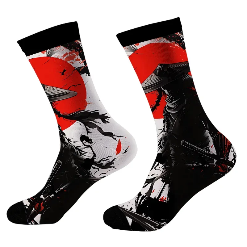 Japanese Ukiyo-e Socks for Daily Wear