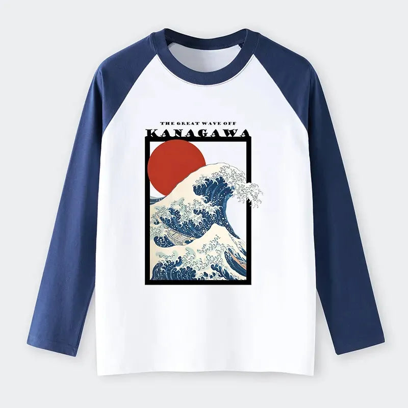 Trendy Japanese Ukiyo-e Tee for Streetwear