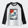 Ukiyo-e Wave T-shirt for Daily Wear