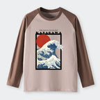 Trendy Japanese Ukiyo-e Tee for Streetwear