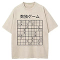 japanese traditional washed t-shirt for cosplay