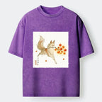 Fox Print T-Shirt for Streetwear