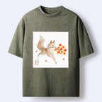 Fox Print T-Shirt for Streetwear