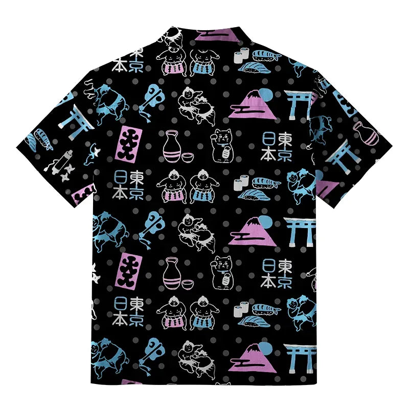 Japanese Aloha Shirt for Vacation