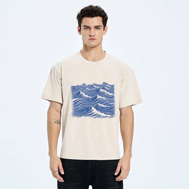 Vintage Japanese T-Shirt for Daily Wear