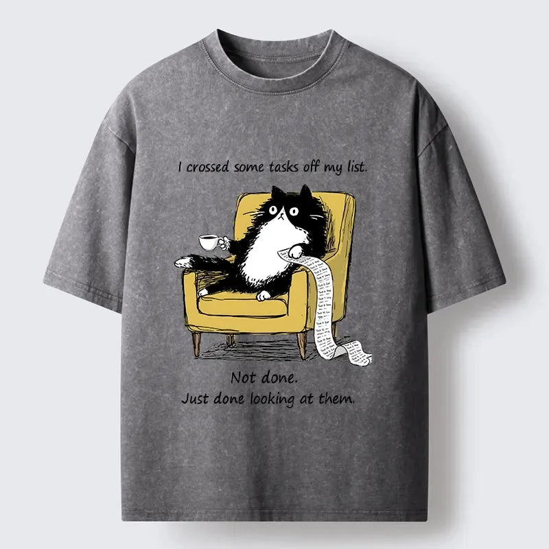 funny lazy cat meme t-shirt