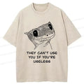 Vintage Asian Ink Gecko T-Shirt for Vacation
