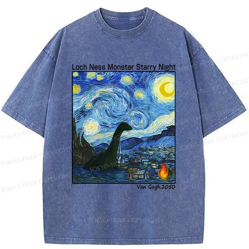 Japanese Vintage Washed T-Shirt Daily Wear