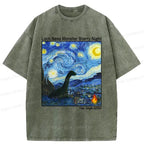 Unisex Loch Ness Monster Ukiyo-e T-Shirt
