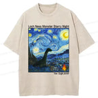 Japanese Vintage Washed T-Shirt Daily Wear
