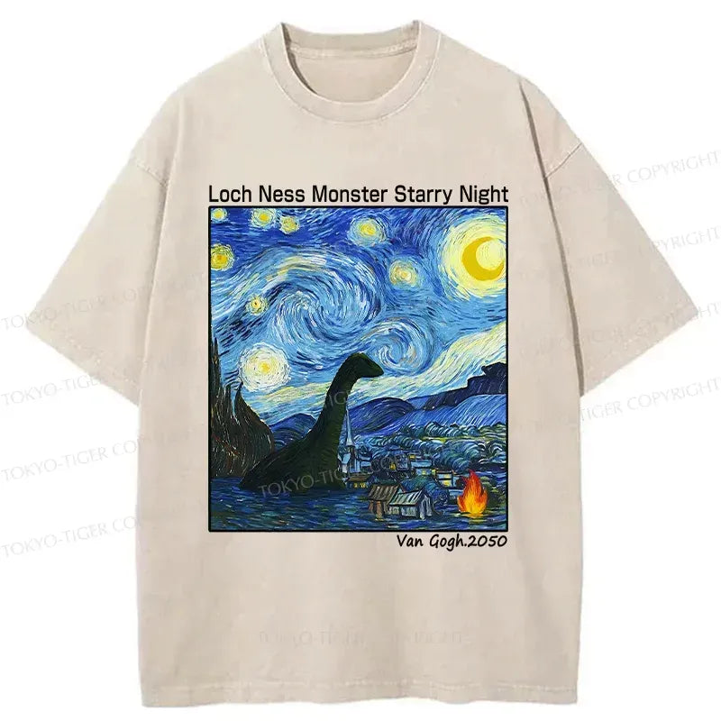Japanese Vintage Washed T-Shirt Daily Wear