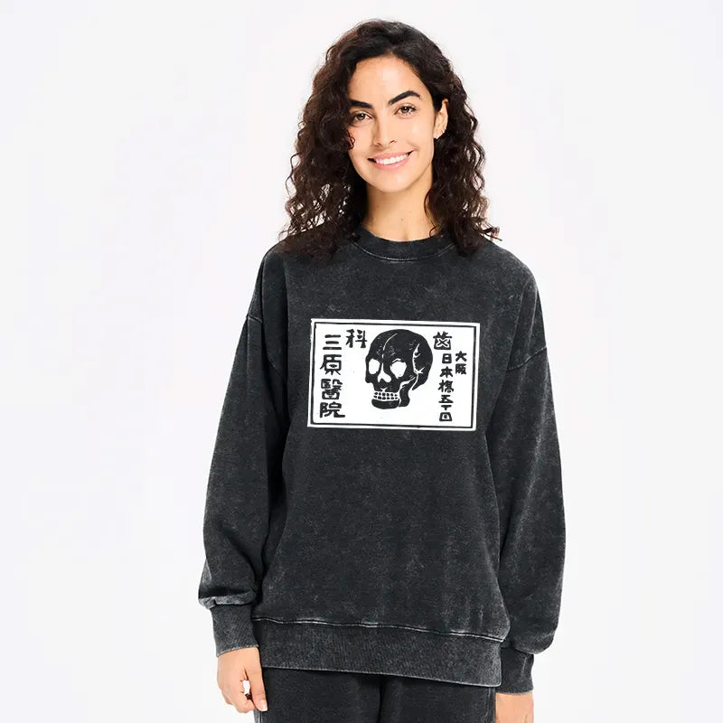 Kyoto lion unisex sweatshirt for daily wear