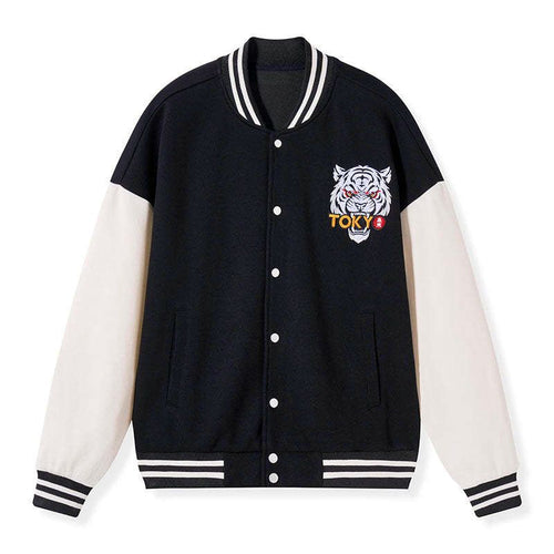 Japanese vintage cat varsity jacket