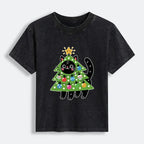 Cute cat shirt for women on sale