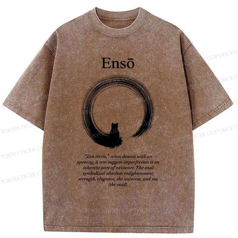 Japanese Zen Cat T-Shirt