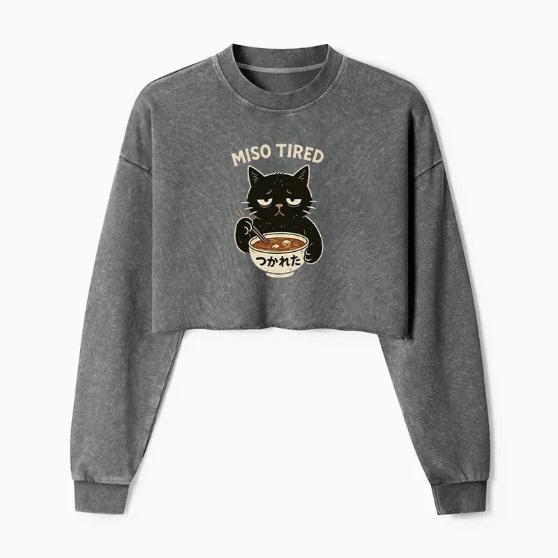 Japanese Lion Retro Crop Top for Gift for Her