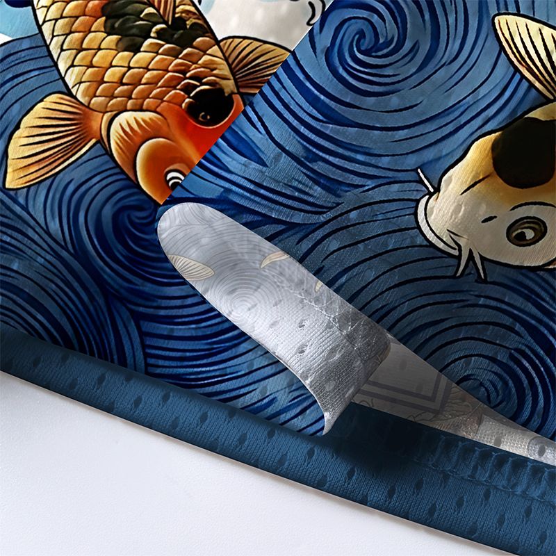 Japanese Koi Mesh Jersey Trendy
