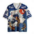 Japanese Koi Mesh Jersey Trendy