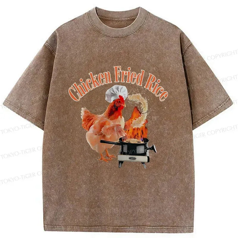 Japanese Vintage Chicken Fried Rice Shirt Gift Idea