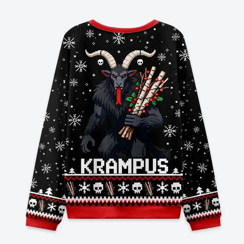 Terrifying Krampus Sweatshirt for Holiday