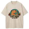 Funny Japanese Cafebara T-Shirt for Everyday
