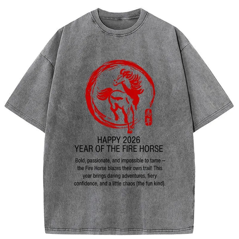Kyoto Lion Vintage Tee for Men