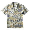 Kyoto-Lion Blossoms Silhouettes Aloha Hawaiian Shirt