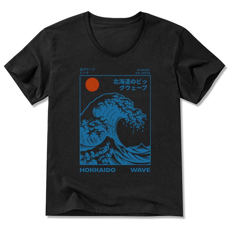 kyoto lion japanese wave tee
