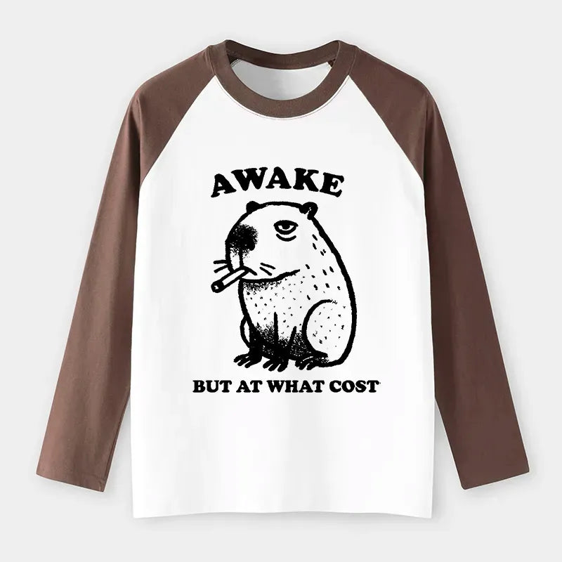 Comfortable Unisex Capybara Long Sleeve T-shirt