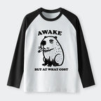 Trendy Capybara Raglan T-shirt for Summer