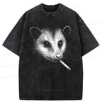 Japanese Washed T-Shirt for Vacation