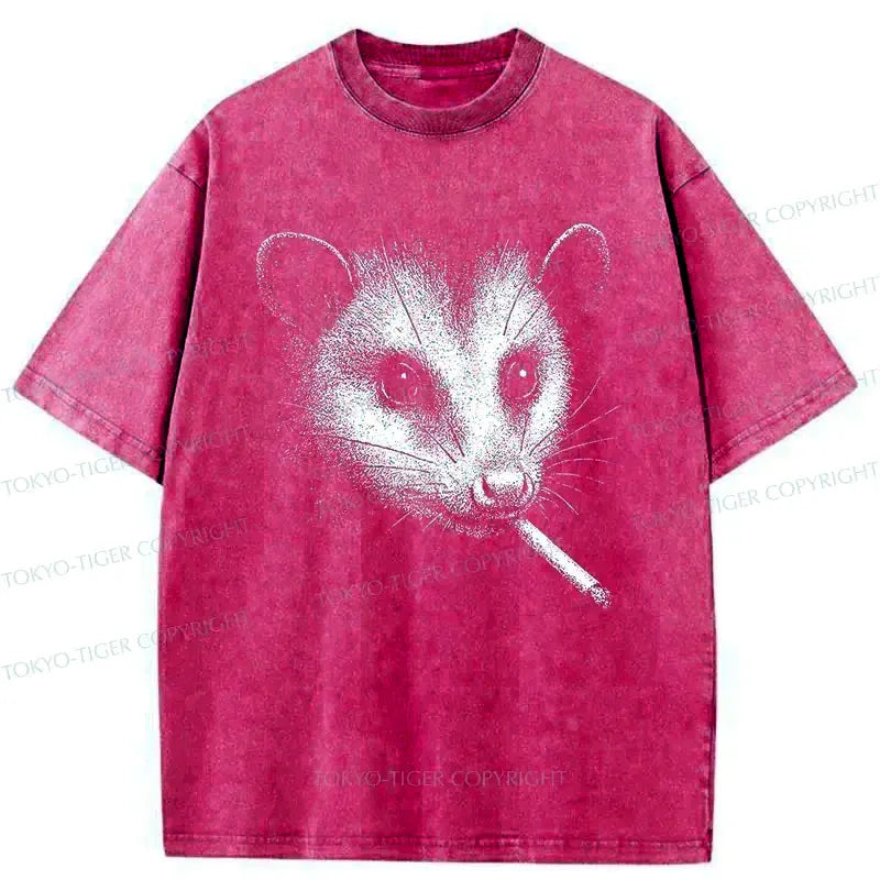 Japanese Washed T-Shirt for Vacation