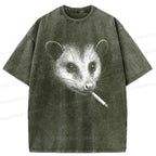 Smoking Possum Tee for Anime Convention