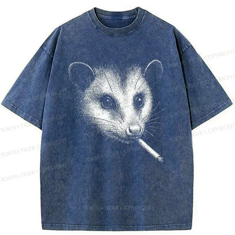 Japanese Washed T-Shirt for Vacation