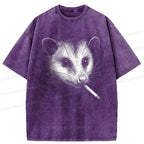 Smoking Possum Tee for Anime Convention