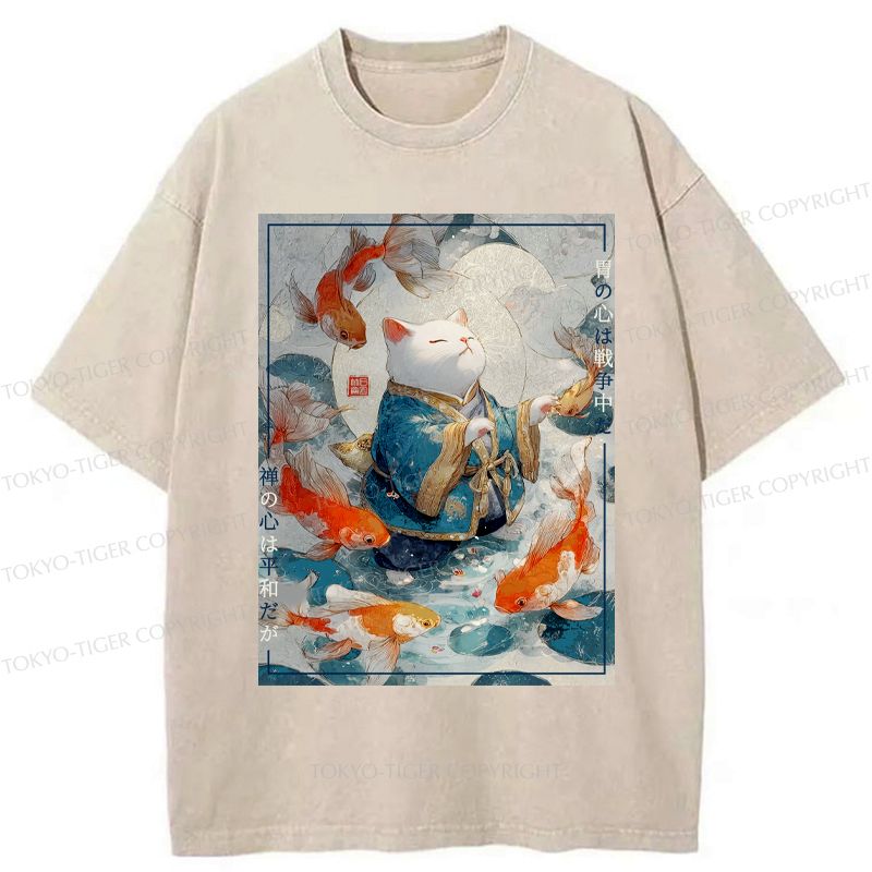washi style shirt for daily streetwear