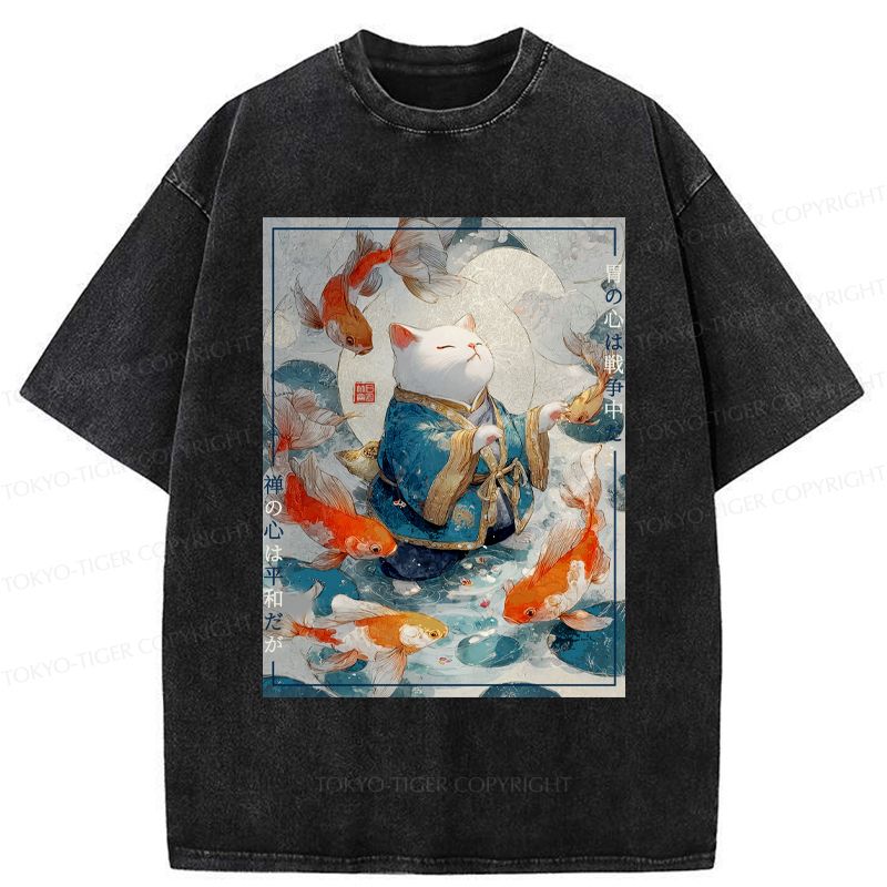 washi style shirt for daily streetwear