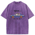 funny japanese police car t-shirt